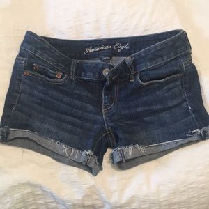 American eagle denim shorts